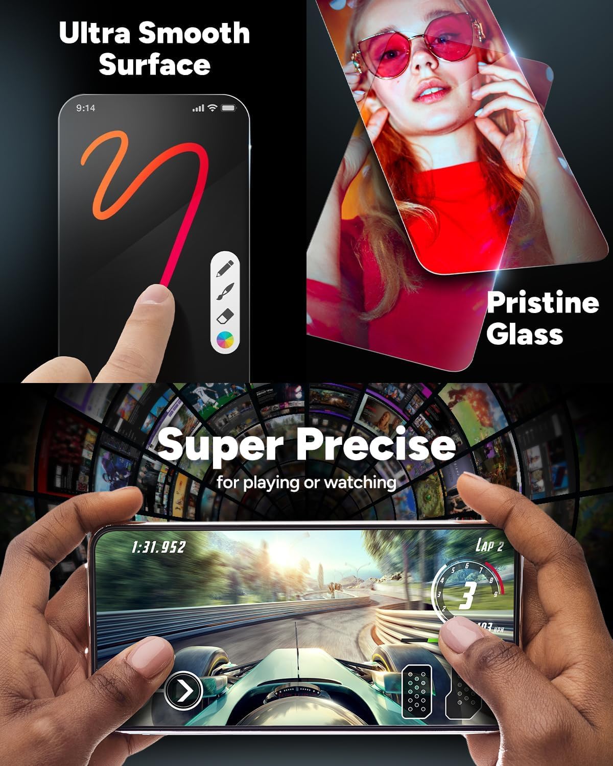 Foto 5 pulgar | Protector De Pantalla Zagg Invisibleshield Glass Elite Para Samsung Galaxy A15 5g - Venta Internacional.
