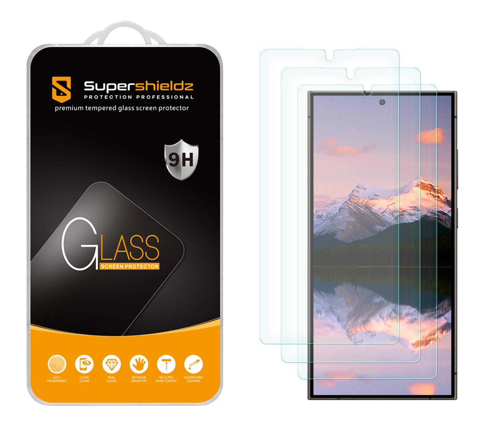 Foto 1 | Protector De Pantalla De Cristal Templado Supershieldz Para Samsung Galaxy S25 Ultra - Venta Internacional.