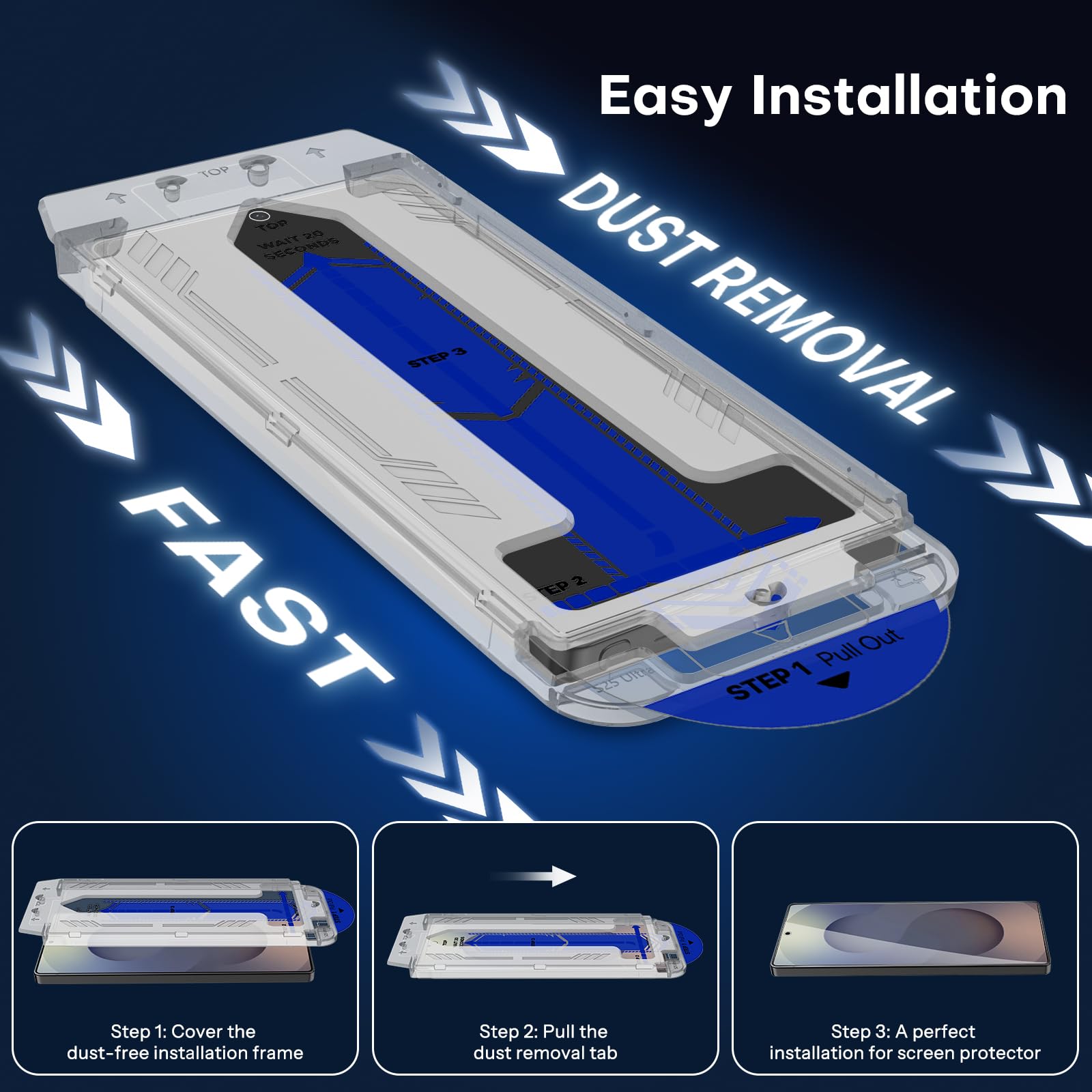 Foto 3 pulgar | Protector De Pantalla Omoton Para Samsung Galaxy S25 Ultra X2 - Venta Internacional.