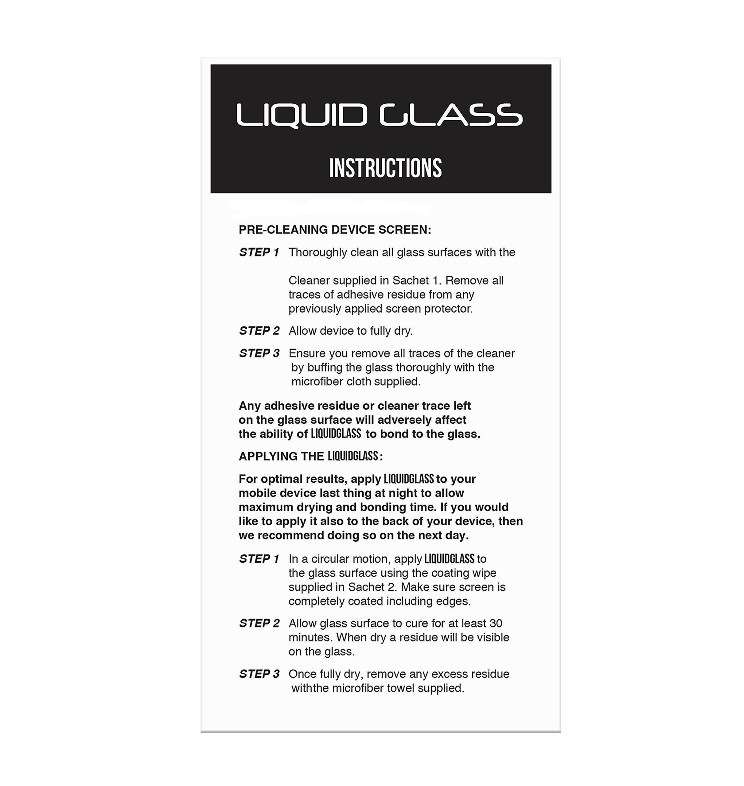Foto 5 pulgar | Protector De Pantalla De Cristal Líquido Luvvitt Universal - Venta Internacional.