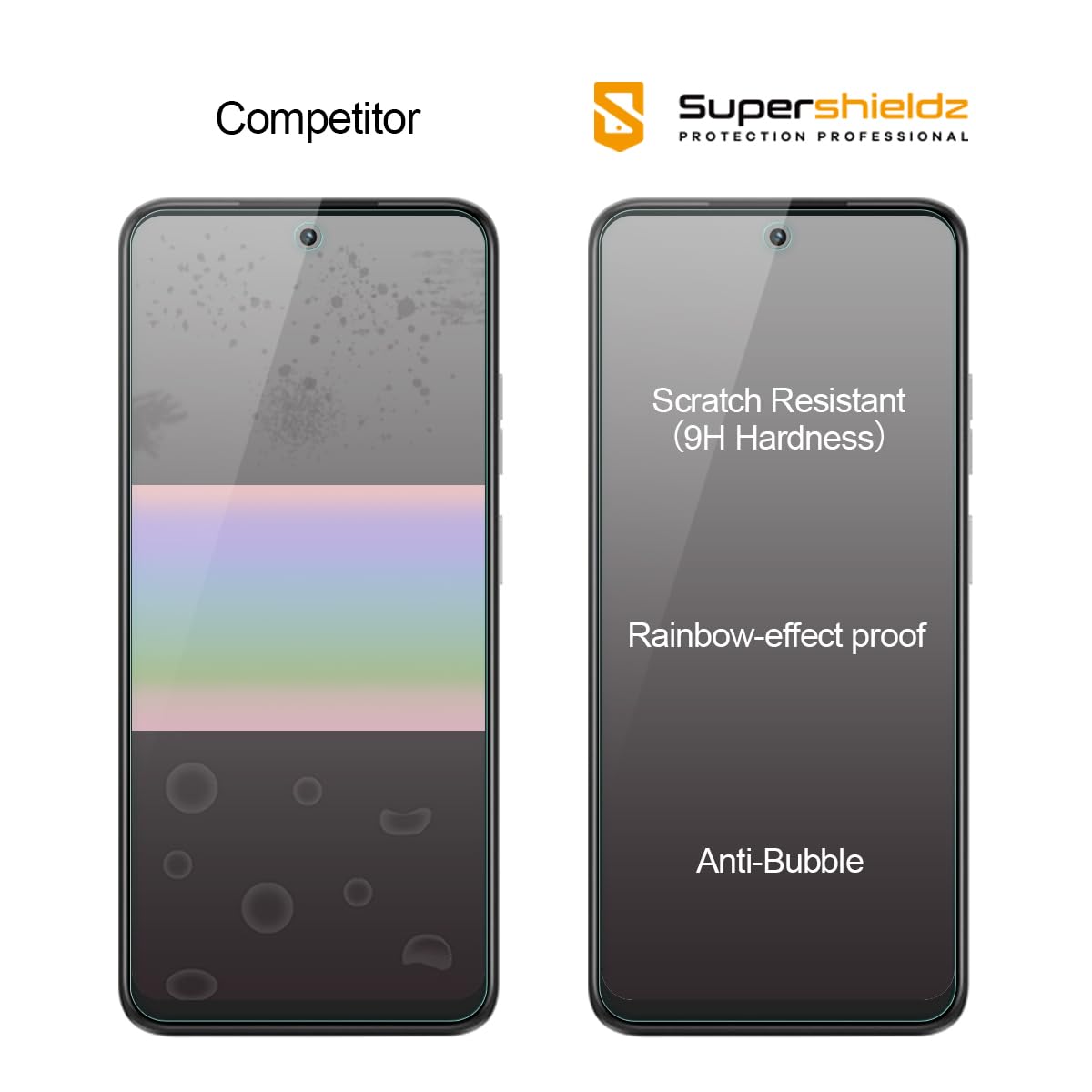 Foto 3 pulgar | Protector De Pantalla De Cristal Templado Supershieldz Para Moto G Power 5g - Venta Internacional.