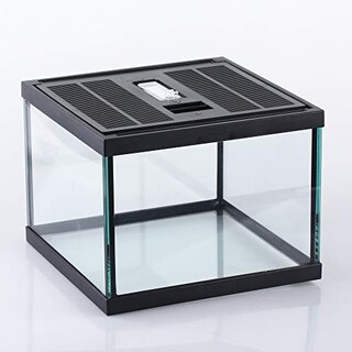 Foto 3 | Caja De Cristal Para Terrario Para Mascotas Pequeñas, Reptiles Y Anfibios - Venta Internacional.