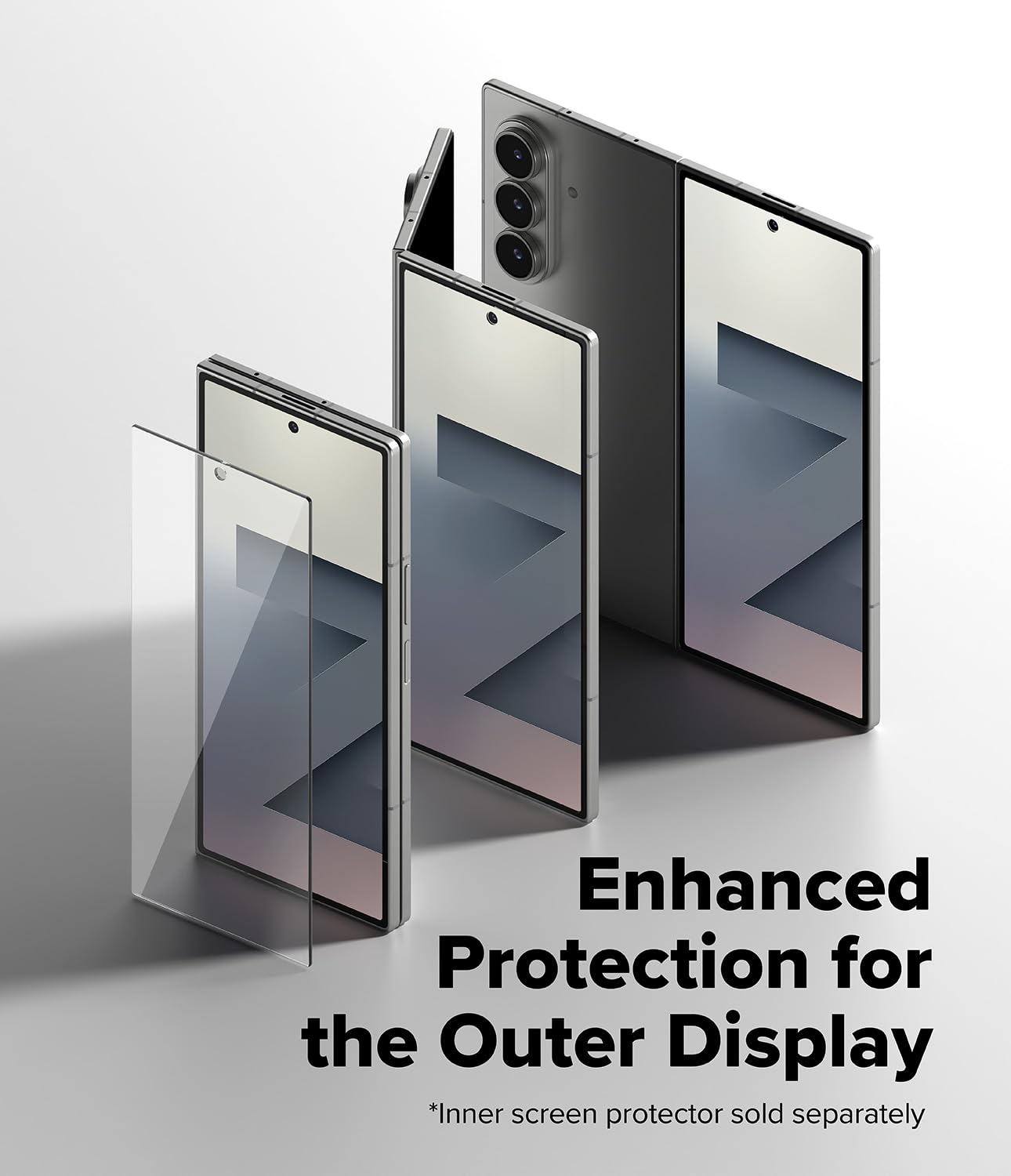 Foto 3 | Protector De Pantalla Ringke Cover Display Easy Slide  Paquete De 2 - Venta Internacional.