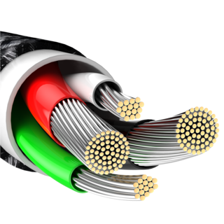 Foto 8 | Cable Lightning Baseus color Negro 2 m