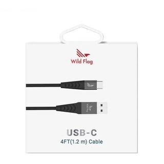 Foto 2 | Cable de Datos Wild Flag USB-A a USB-C color Negro 1.2m