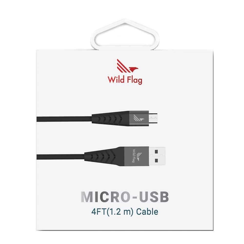 Cable Para Datos Wild Flag Micro Usb Universal M Color Negro Coppel Com