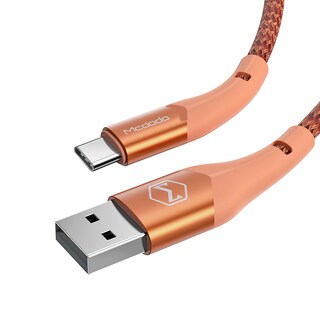 Foto 2 | Cable Tipo C Con Indicador Led Carga Rápida 1m Mcdodo Coral