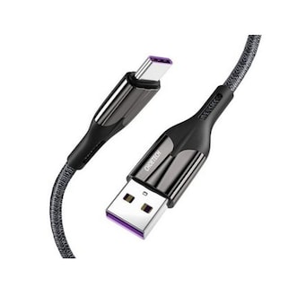 Foto 1 | Cable Tipo C de Super Carga Rápida 5a 1.2 m Choetech color Negro