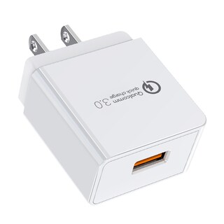 Foto 3 | Cargador de Pared Usb 3.0 18w Carga Rápida Basariworld color Blanco