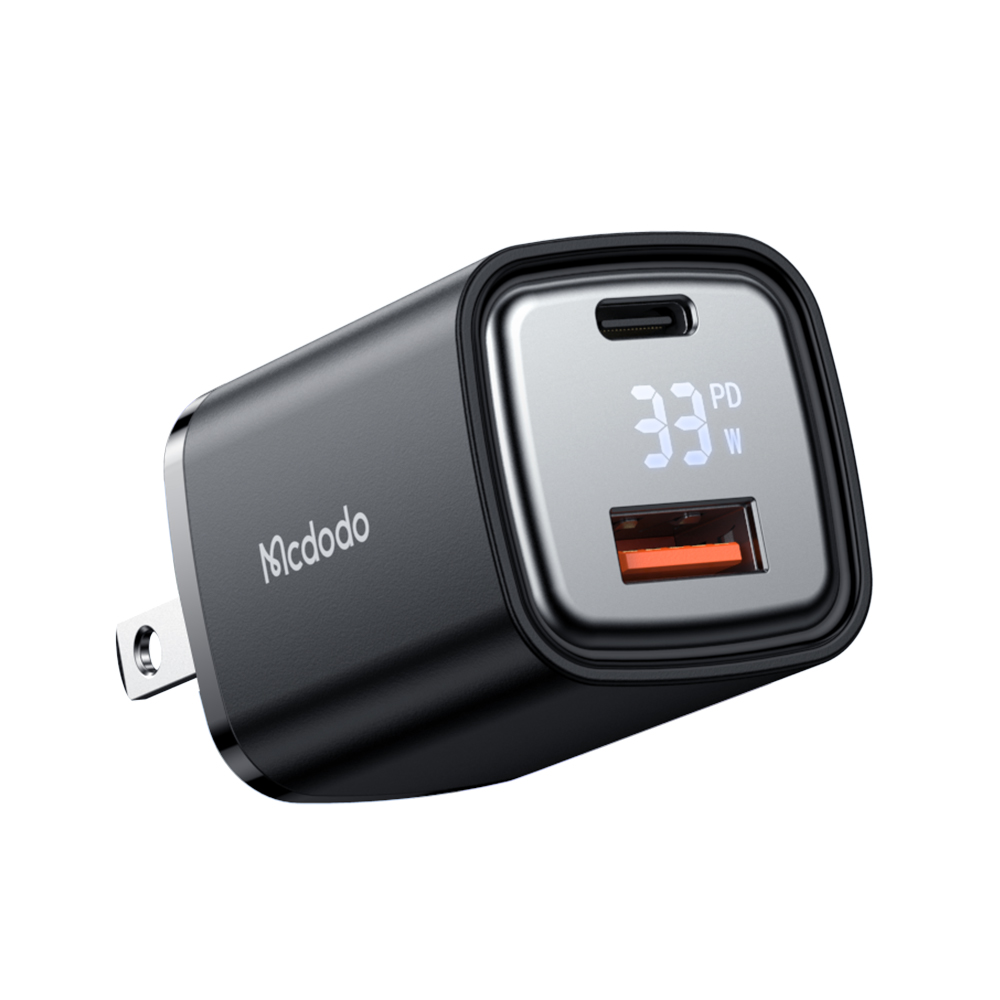 Foto 2 pulgar | Cubo De Carga Rápida Usb A Y Usb C De 33w Negro