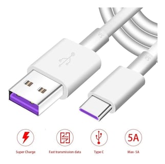 Foto 2 | Cable Tipo C Super Charge Nova 5 T Blanco