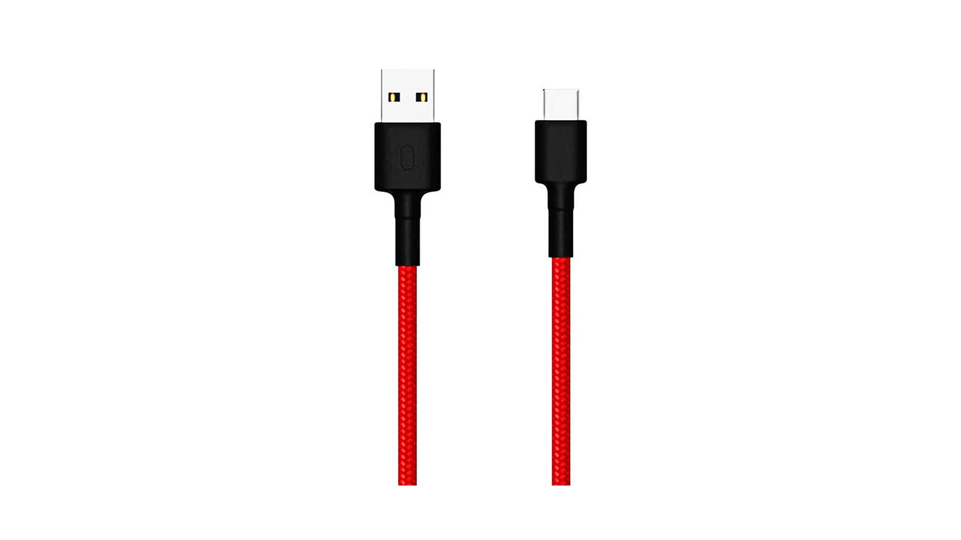 Foto 2 pulgar | Cable Xiaomi Cargador Usb Tipo C 100 Cm Color Rojo