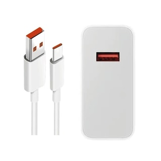 Foto 2 | Cargador Xiaomi Carga Rápida 120W y Cable USB-C