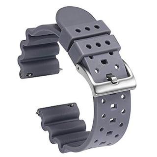 Foto 1 | Venta Internacional - Bandas De Reloj De Silicona De Cartí Para Mujeres De Reemplazo De 20 Mm Casas De Reloj De