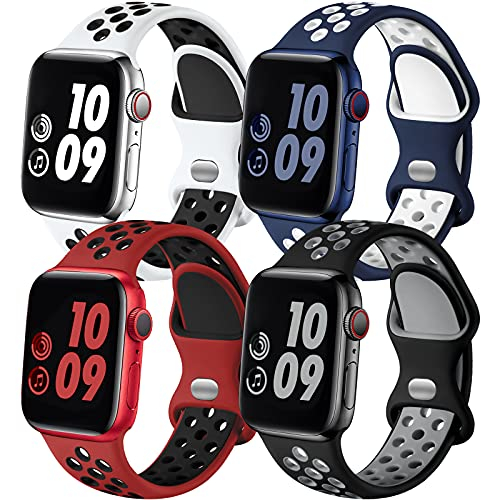 Foto 2 pulgar | Venta Internacional - Adorve Compatible Con Apple Watch Band 41 Mm 44 Mm 38 Mm Se Iwatch Ultra Series 8 7 6 5 4 3