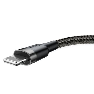 Foto 2 | Cable Lightning Baseus CALKLF-BG1 color Negro 1 m