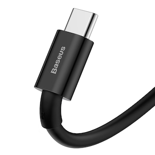 Foto 3 | Data Cable Baseus CATYS-01 color Negro USB To Type-C 66 W 1 M
