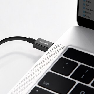 Foto 3 | Data Cable Baseus CATLYS-C01 color Negro Type-C To IP PD 20 W 2 M