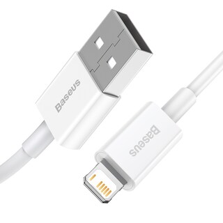 Foto 2 | Cable Lightning Baseus CALYS-C02 color Blanco 2 m