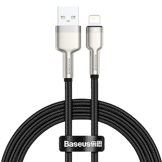 Foto 1 | Cable Lightning Baseus CALJK-A01 color Negro 1 m