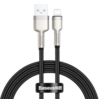 Foto 2 | Cable Lightning Baseus CALJK-A01 color Negro 1 m