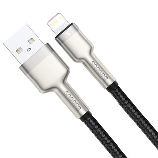 Foto 3 | Cable Lightning Baseus CALJK-A01 color Negro 1 m