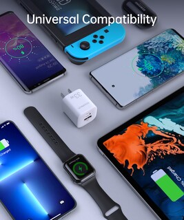 Foto 7 | Adapatador de Carga Rápida Usb A y Tipo C 33w Blanco