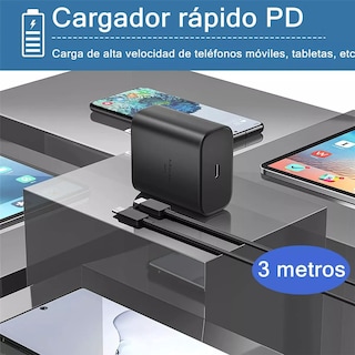 Foto 3 | Cargador Tipo C Eo Safe Imports Esi7762 color Negro