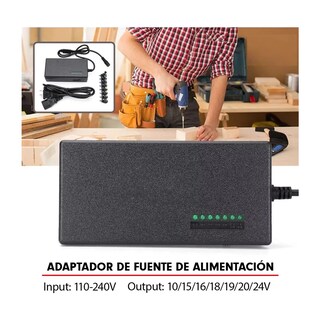 Foto 2 | Cargador Adaptador Laptop Puntas Universal Belug