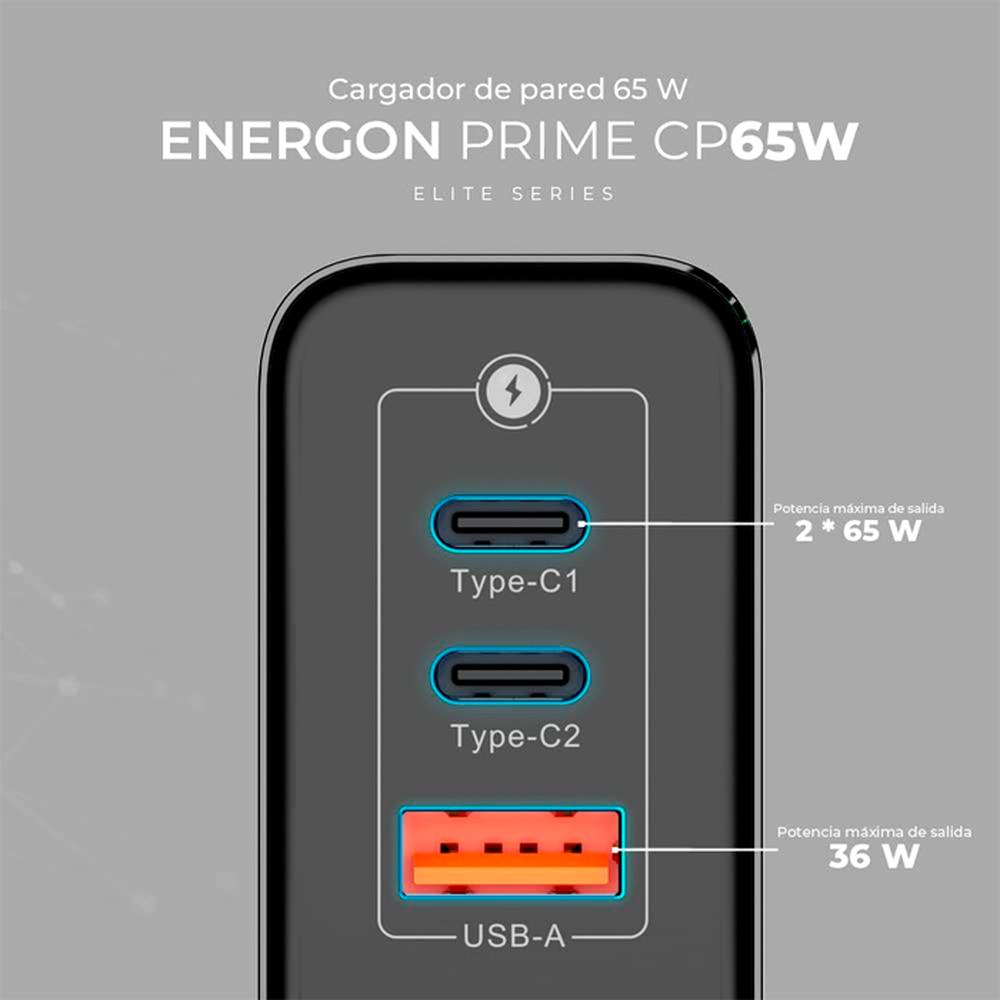 Foto 4 pulgar | Turbo Cargador Acteck CP665 USB-C AC-935579 color Negro