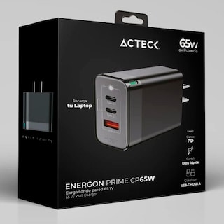 Foto 6 | Turbo Cargador Acteck CP665 USB-C AC-935579 color Negro