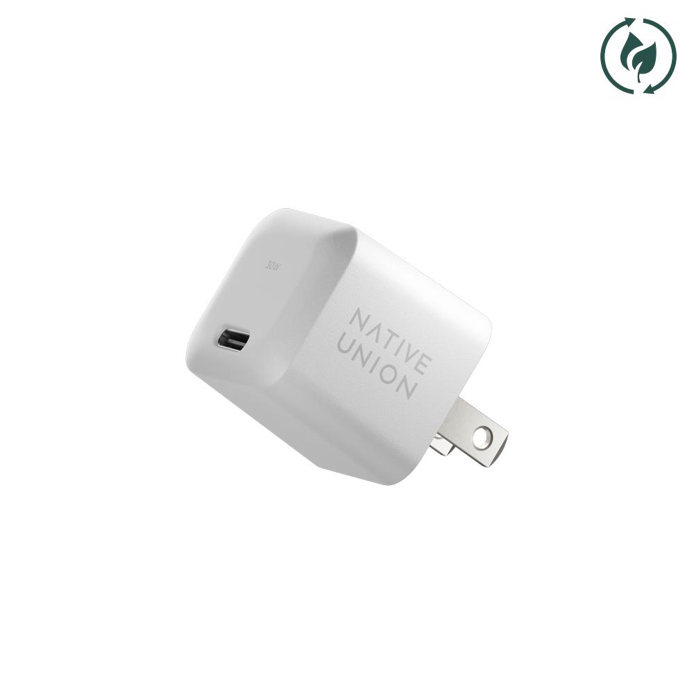 Foto 6 pulgar | Bundle Cargador de Pared y Fast Native Union de 30w Cable USB C a C Blanco