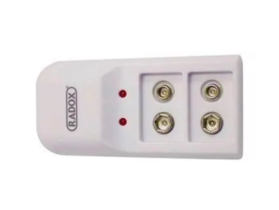 Foto 3 | Cargador de Baterías 9V Radox Blanco 2 Puertos