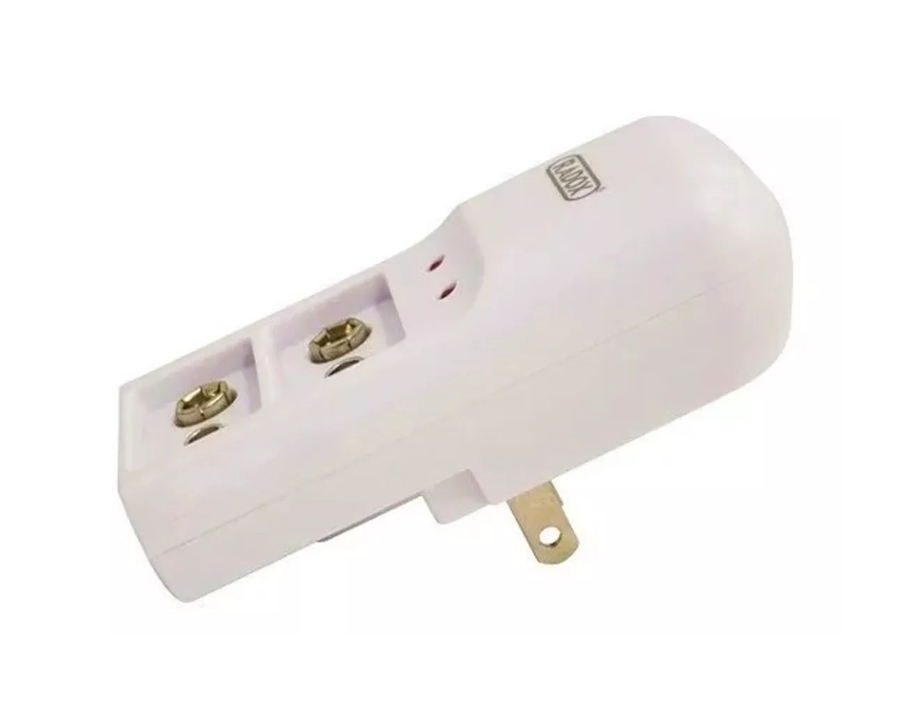 Foto 3 pulgar | Cargador de Baterías 9V Radox Blanco 2 Puertos