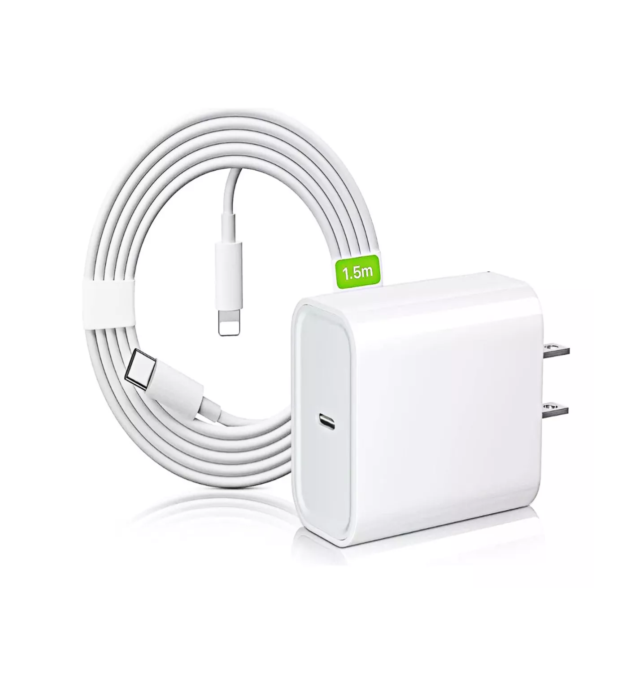 Cargador 25w Carga Rápida para IPhone 12 13 14 + tipo C Cable