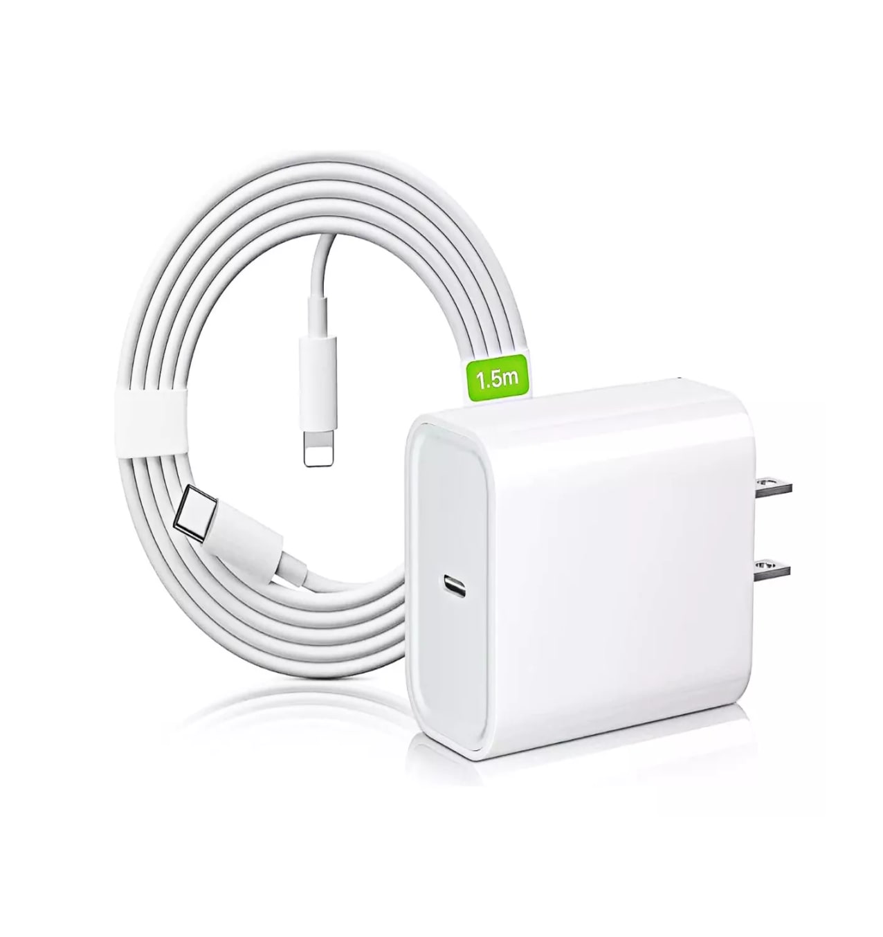 Cargador 25w Carga Rápida para iPhone 12 13 14 +tipo C Cable $479