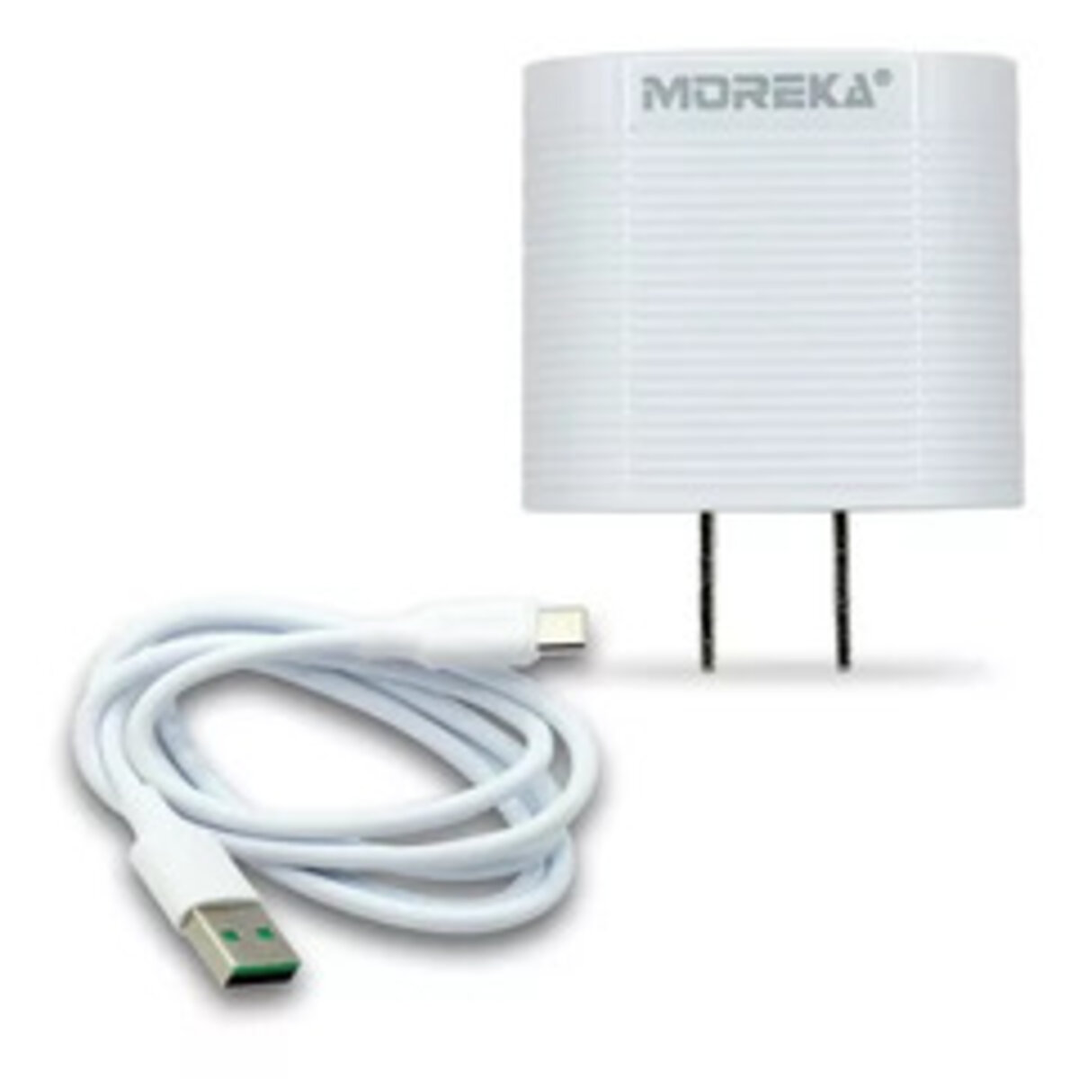 Foto 3 pulgar | Cargador Tipo C Moreka 2.4a Usb Mr-1426 Blanco