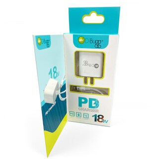 Foto 4 | Cargador D-Bugg para iPhone 18w Entrada Tipo C a Lightning