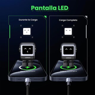 Foto 4 | Cargador Tipo C 30w Ugreen Nexode Robot Gan Carga Rápida Gris