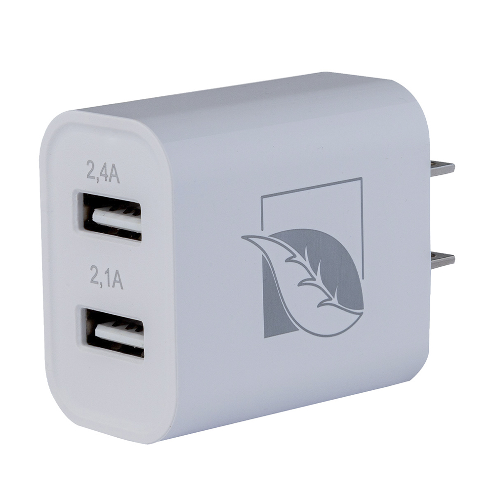 Foto 2 | Cargador 2 Puertos Usb Greenleaf Ip-6008