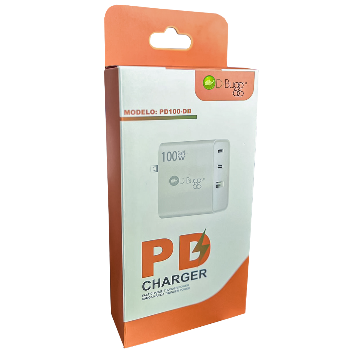 Foto 4 pulgar | Cargador de Pared D-Bugg Tipo C de 100 W