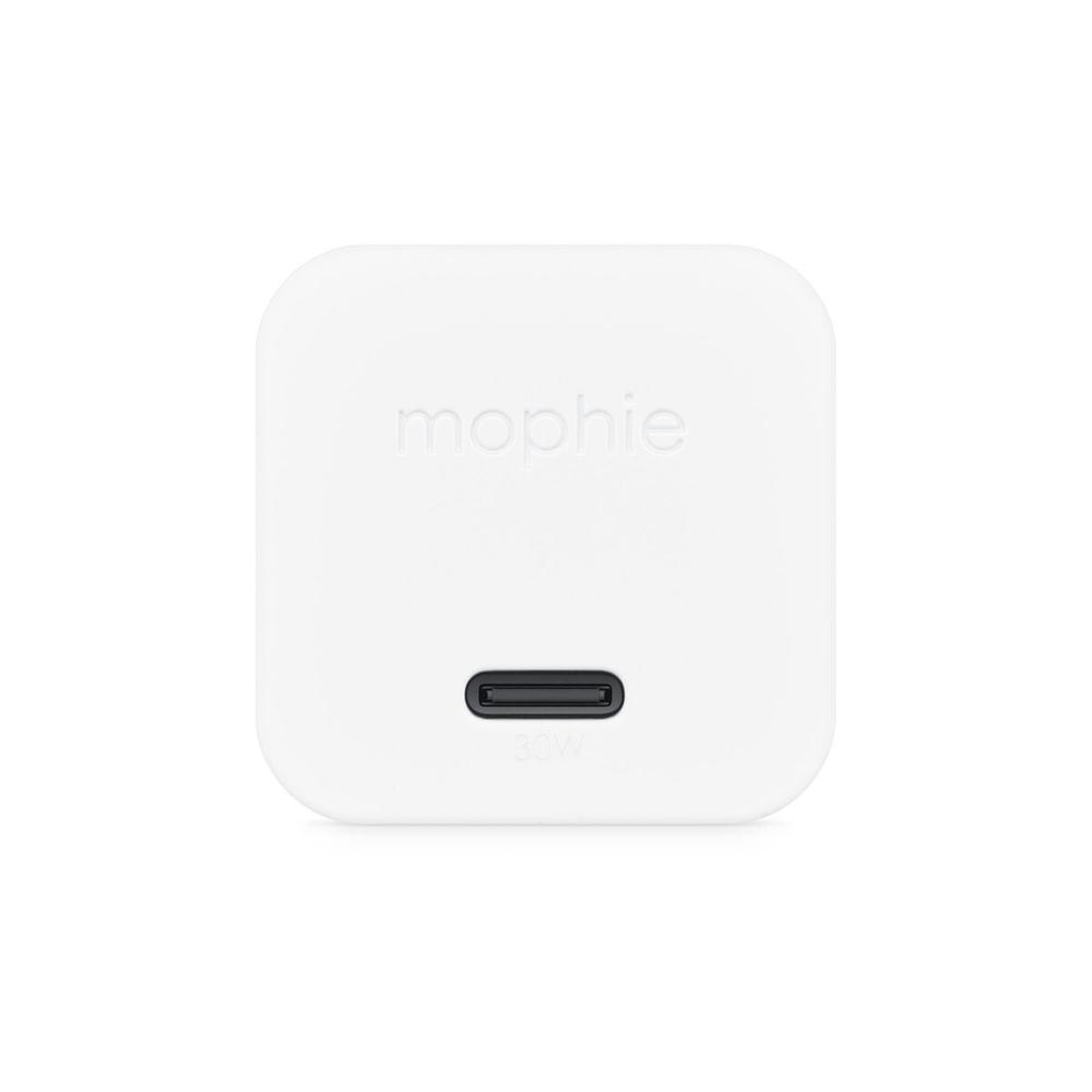 Foto 3 pulgar | Cargador de Pared Mophie de 30w con Entrada USB C más Cable USB Tipo C a C Blanco