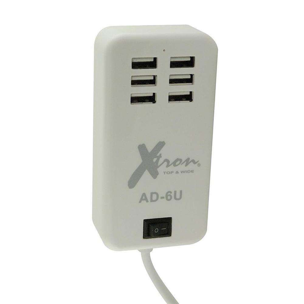 Foto 3 pulgar | Cargador Con 6 Puertos Usb