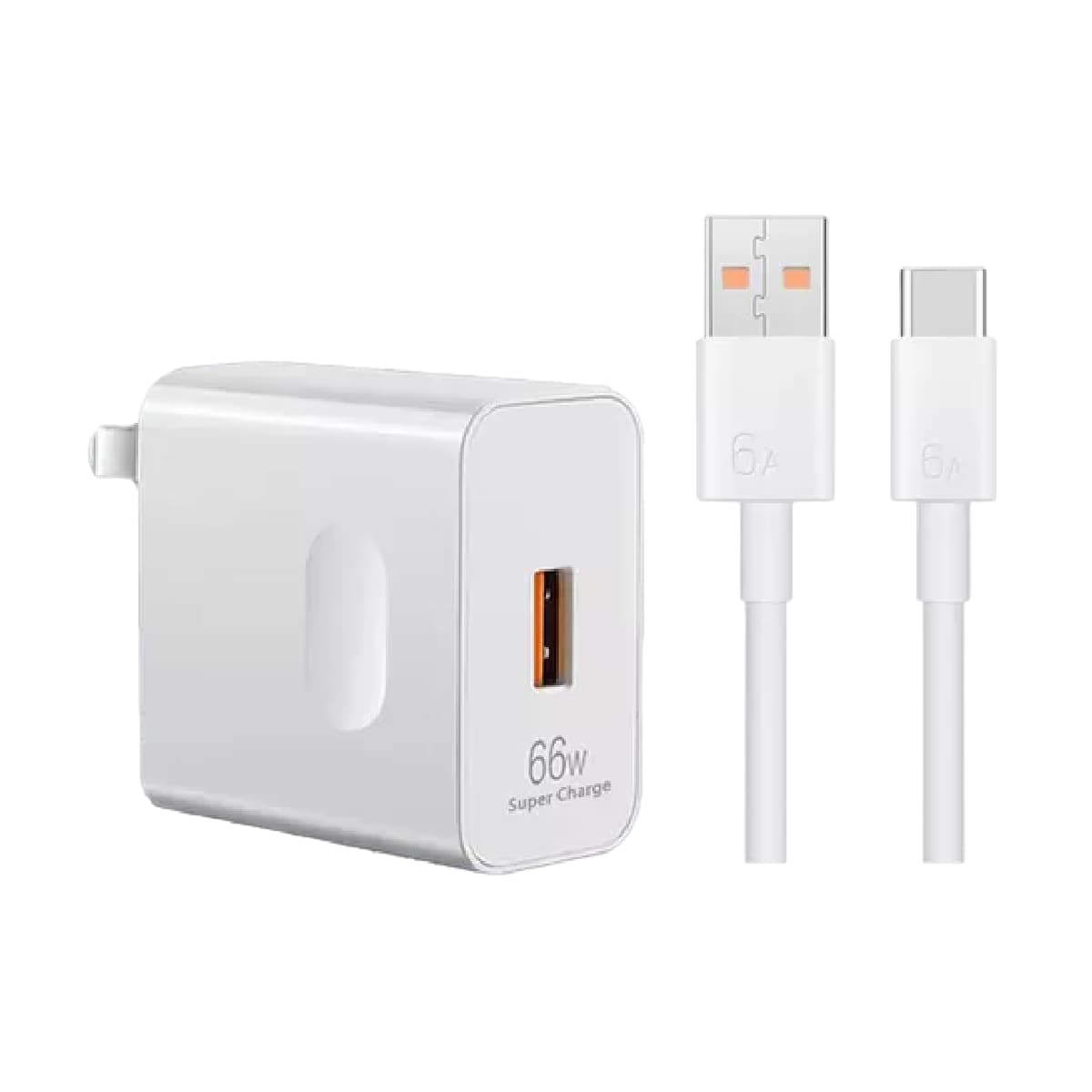 Cargador con Cable Tipo C para Huawei Honor Carga Rápida Blanco 66w $626