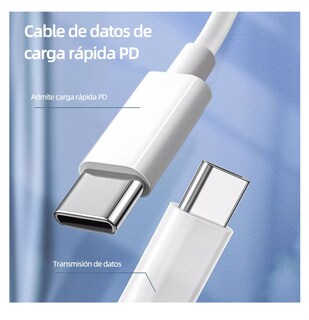 Foto 4 | Cargador Tipo C Carga Rápida 20w Acsentron Rápida Para Lightning Cable 1m