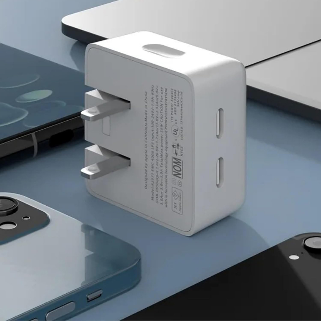 Foto 6 | Cargador Doble Para Iphone De 50w Tipo Usb+c Lightning