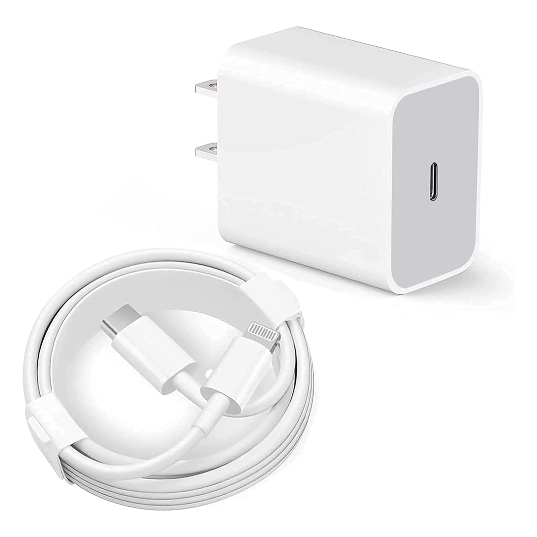 Cargador Tipo Lightning De 20w Compatible Para Iphone 14 Pro