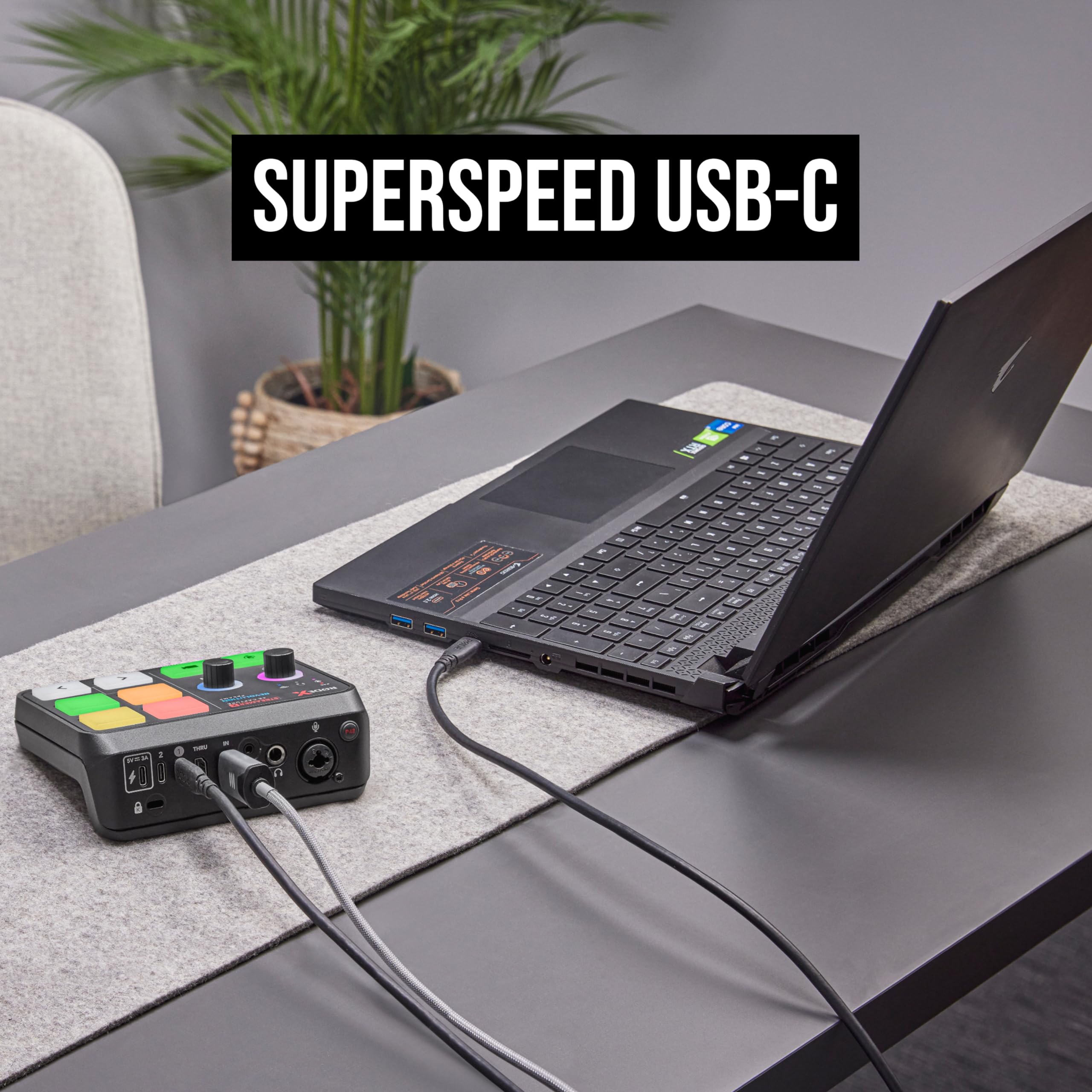 Foto 3 pulgar | Cable Usb-c A Usb-c Røde Sc27 Superspeed 5 Gbps 60 W 2 M Negro - Venta Internacional.