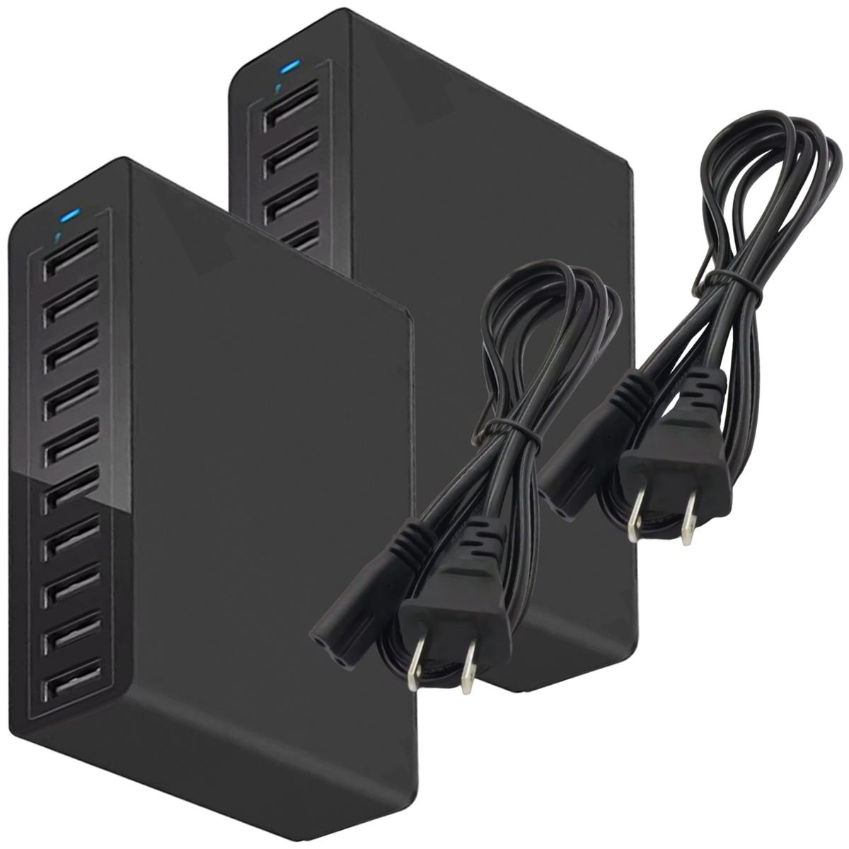 Cargador Usb Hotshot Mxcfk-002 2 Piezas Negro