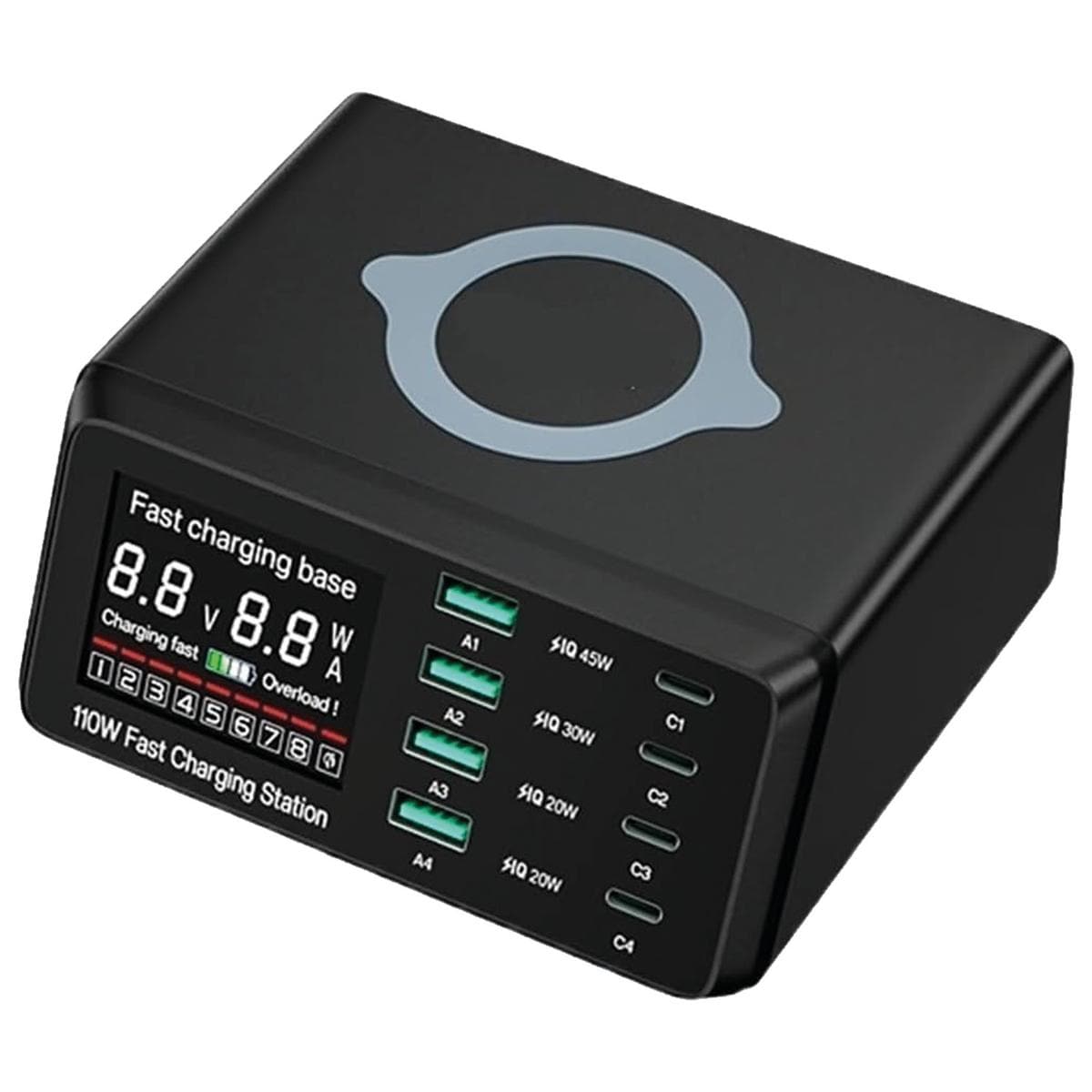 Cargador Inalámbrico Hotshot Mxlhg-001 1 Pieza Negro $1,295